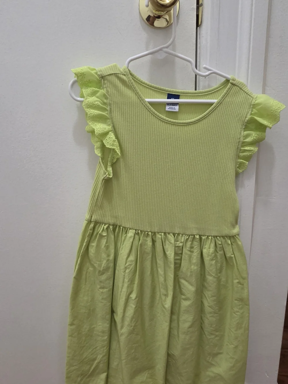 Old Navy Girls' Ruffle Sleeve Dress